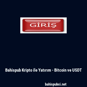 Bahispub Kripto ile Yatırım - Bitcoin ve USDT